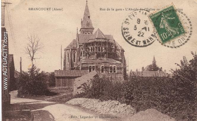 Cartes Postales Anciennes De Brancourt-le-Grand (02110) - Actuacity