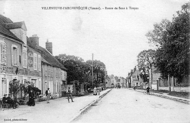 Cartes postales anciennes Villeneuve-l Archev  que  89190  Actuacity