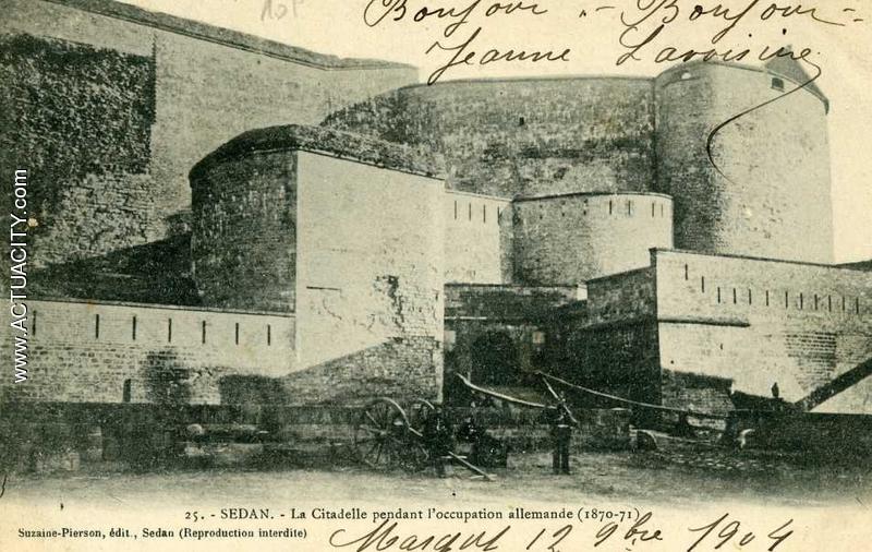 25 - La citadelle pendant l'occupation allemande (1870-71)