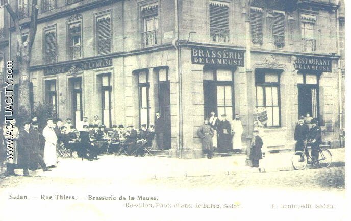 Rue Thiers Brasserie de la Meuse