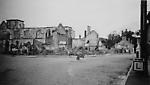 Bombardement 13 juin 1940 :Eglise St Etienne depuis place Grassin