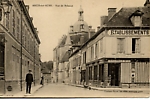 Rue de Brienne, angle place d'Armes vers église