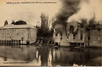 Les Moulins - incendie du 5 sept 1910
