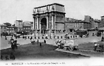 La Place d'Aix et l'Arc de triomphe