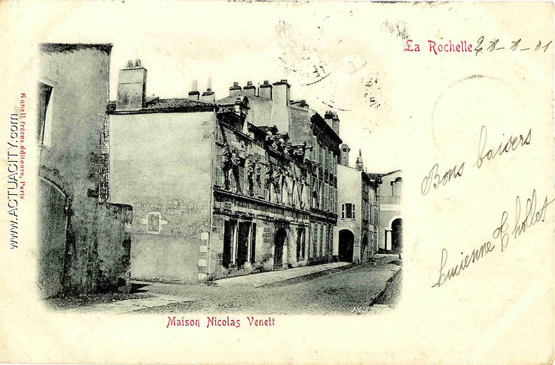 La Rochelle - Maison Nicolas Venett