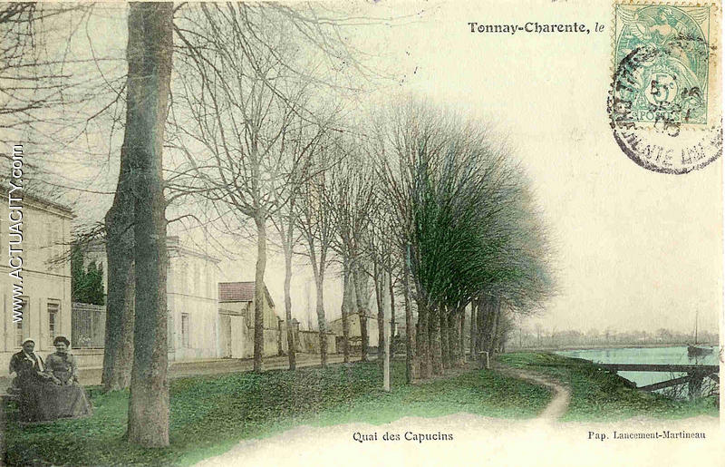 Tonnay-Charente, Quai des Capucins