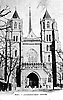 Église Saint-Bénigne, ancienne abbatiale devenue cathédrale (vers 1910)