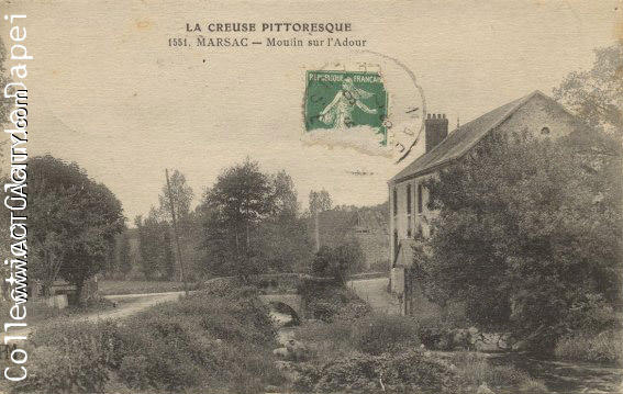 Marsac - Moulin sur l'Ardour