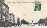 Place Madier Montjau et le boulevard d'Alsace - Collection Jean-Yves BERSIO