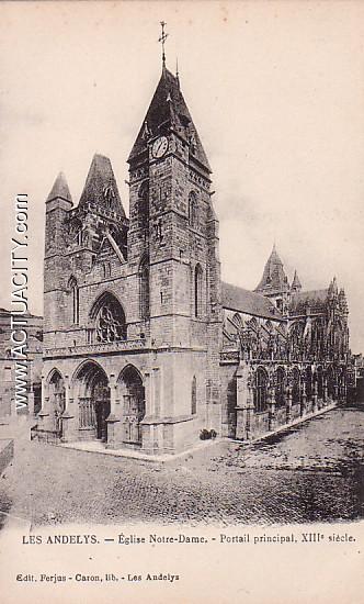 Eglise Notre-Dame - Portail principal, XIIIè siècle