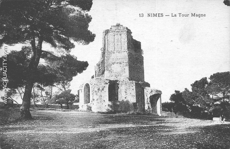 La Tour Magne, vers 1910