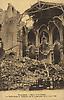 Sépia-Eglise la Dalbade-L'autel au lendemain de la catastrophe du 11/04/1926
