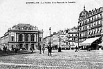 Le Théâtre et la Place de la Comédie aujourd'hui Place de l'Oeufs