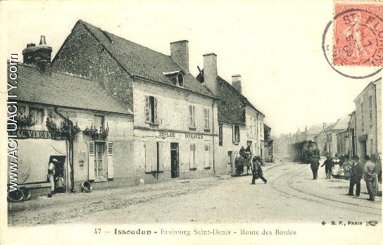 Carte postale ancienne d Issoudun  36100  Denis Rte des Bordes