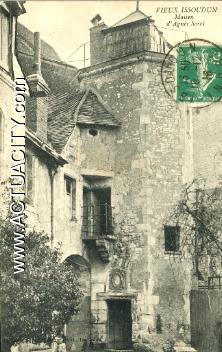 Maison d'Agnès Sorel 1916