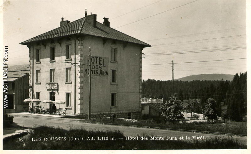 L'Hôtel des Monts-Jura