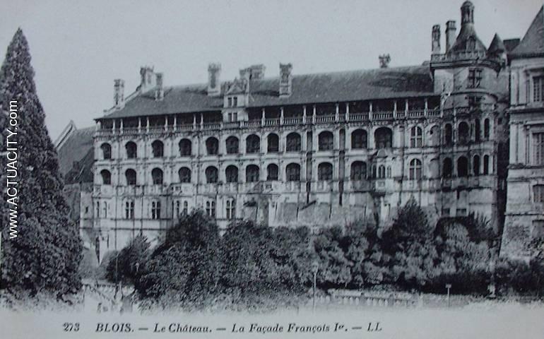 Le chateau, la façade François 1er