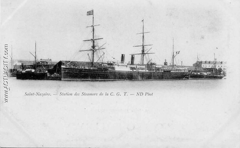 Station des steamers de la C.G.T.
Saint Nazaire
