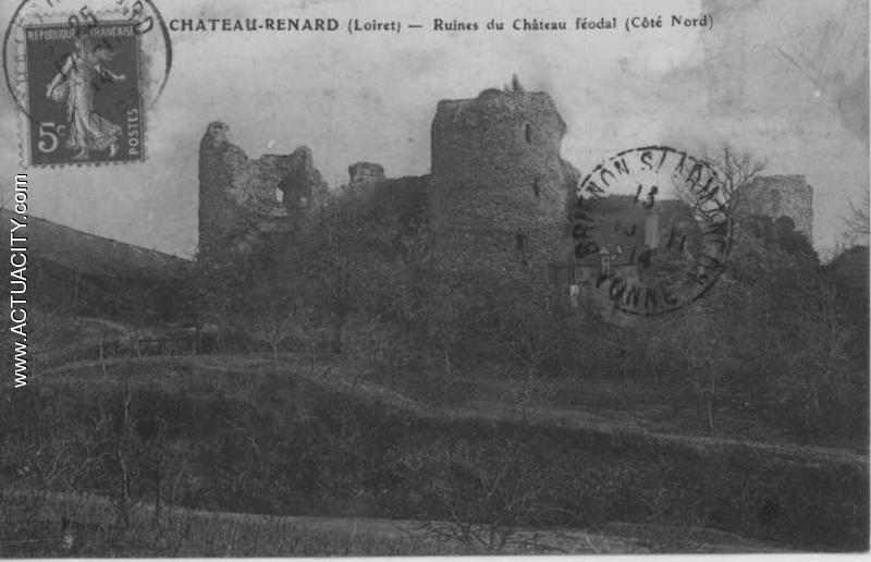 Ruines du chateau féodal