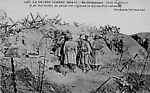Reims  - La grand Guerre - Butte du Mesnil-1914 & 1917