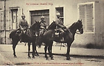 Lunéville  Officiers allemands
