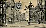 Grilles de  Jean Lamour 1755
rue de la constitution - cathédrale