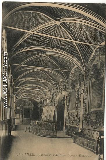 l'ancienne Bourse. La galerie