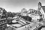 Strasbourg vue du canal de l'Ill avant 1918