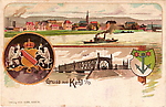 PONT DE KEHL
carte postale allemande
