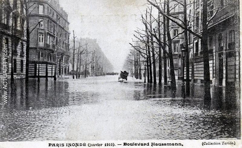 Inondation 1910 à Paris