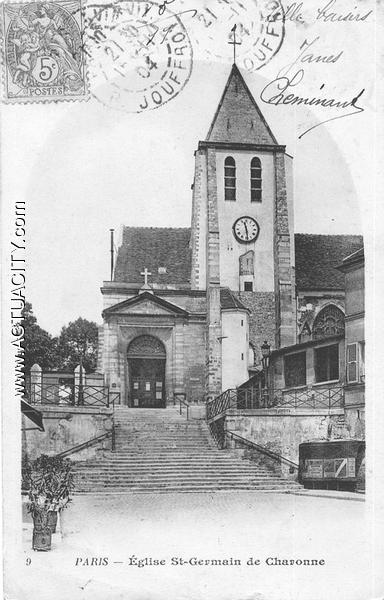 Charonne — L'église Saint-Germain-d'Auxerre