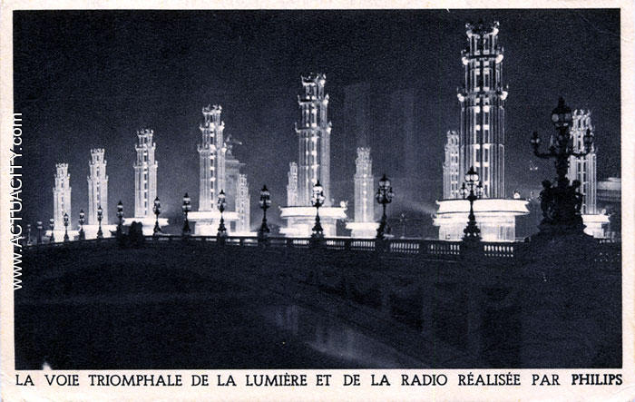 Exposition coloniale de 1931?
 — La voie triomphale de la lumière et de la radio (H. Favier, Archit
