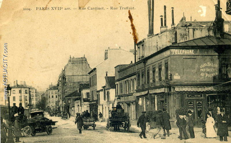Rue Cardinet - rue Truffaut
