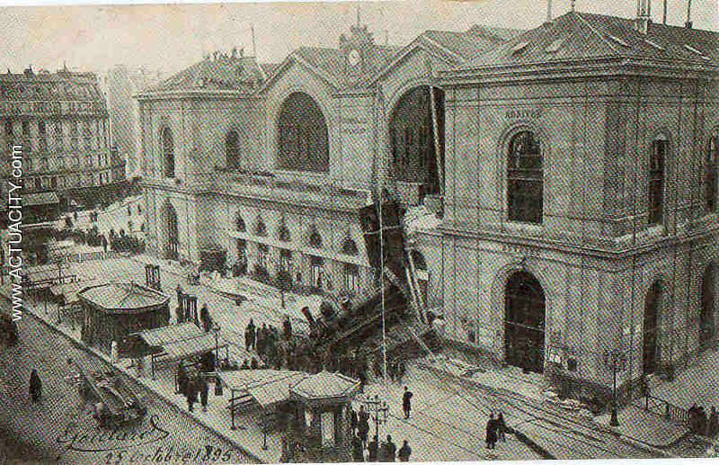 Accident de la gare Montparnasse
1895