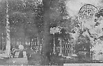 Le Parc Monceau et la Naumachie en 1903 [cachet de la poste]