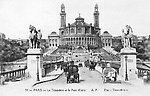 Le Trocadéro et le Pont d'Iéna, vers 1900