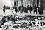 La Crue de la Seine L'Excavation à la Place de la Concorde