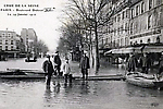 La Crue de la Seine Boulevard Diderot