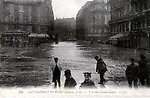 Gare Saint Lazare innondations