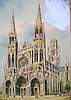 ROUEN -Eglise St Ouen
(dessin)
carte postale portant au verso:
M. Barré & J. Dayez
Édit., Paris 
