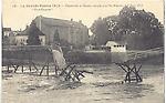 La Grande guerre - Passerelle coupée par les anglais le 6.09.1914