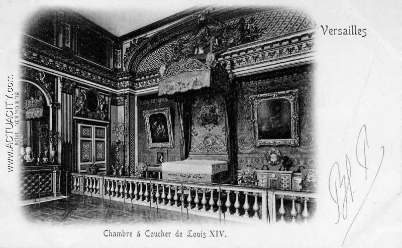 Chambre à coucher 
de Louis XIV