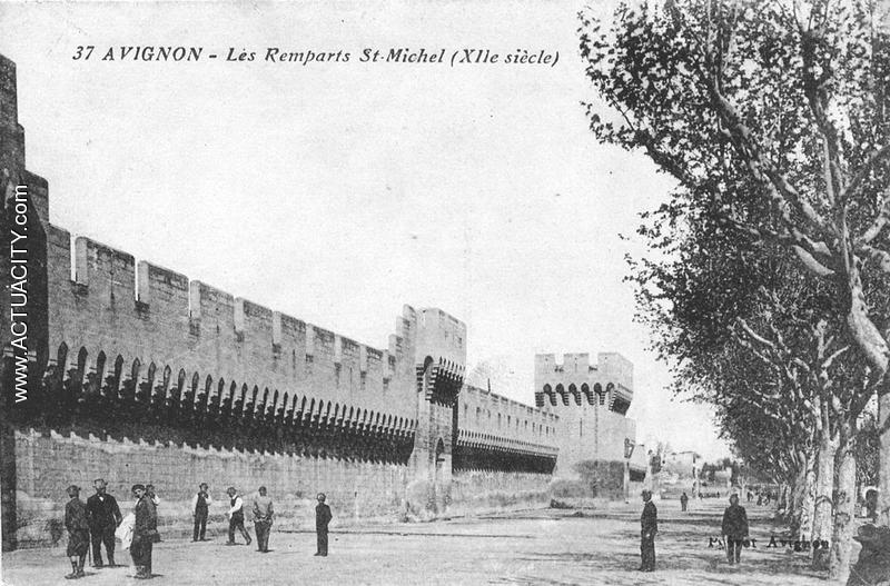 Les remparts Saint-Michel [1916, date manuscrite]