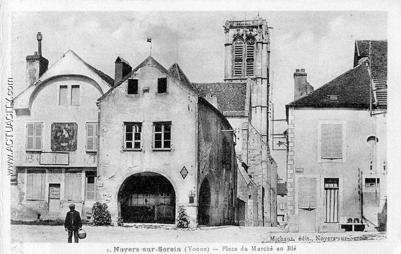 La Place du Marché au Blé, vers 1930