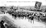 Passage du 1er Régiment d'Artillerie - Les trompettes