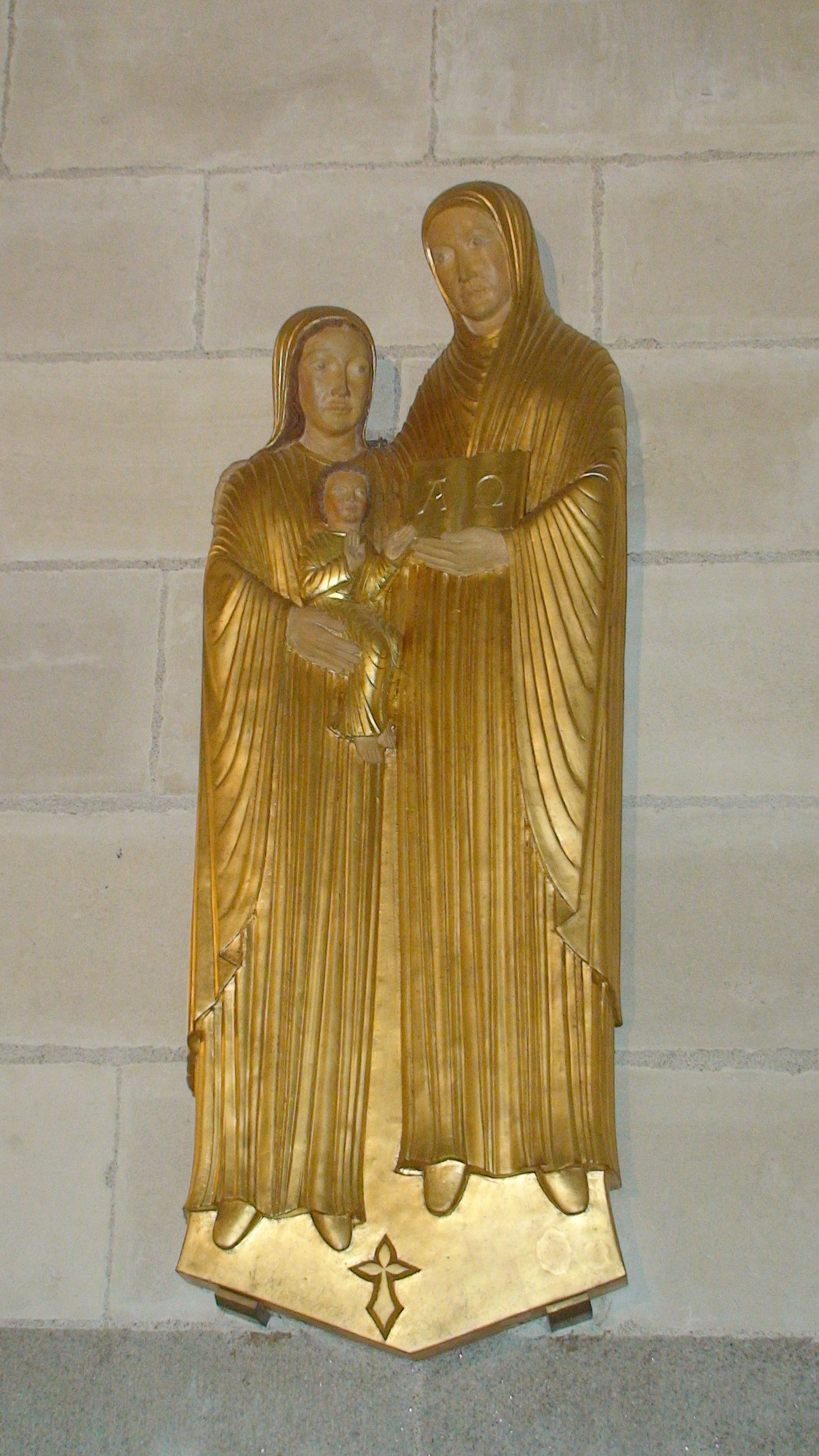 Dans la Cathédrale - Ste Anne, Marie et Jésus